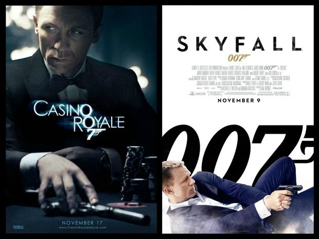 'Casino Royale' vs 'Skyfall'. ¿Cuál os parece mejor?
