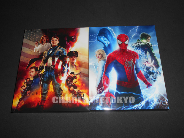 El Arte de hacer Customs - (Capitán América: El Primer Vengador (Steelbook) / The Amazing Spider-Man 2: El Poder de Electro - (Steelbook)) (1/4) (por: JoMaSanRa)