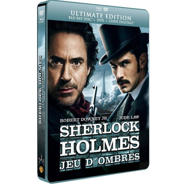 Sherlock Holmes: A Game of Shadows Blu-ray HMV Exclusive Steelbook