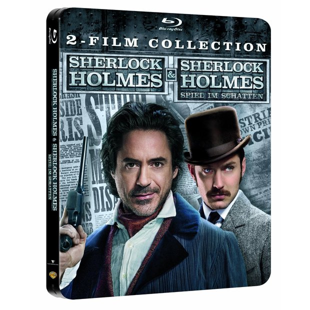 Sherlock Holmes / Sherlock Holmes: A Game of Shadows Blu-ray Steelbook