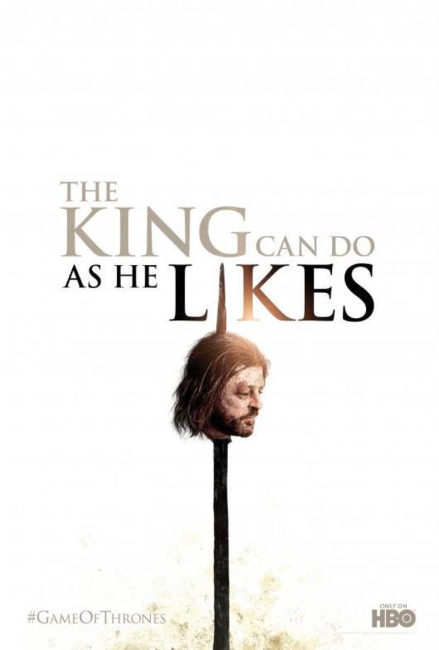 Juego de Tronos //Nos quedamos sin palabras con el nuevo poster que ha sacado HBO. ¿Qué os parece? ¿Demasiado... fuerte? (facebook)