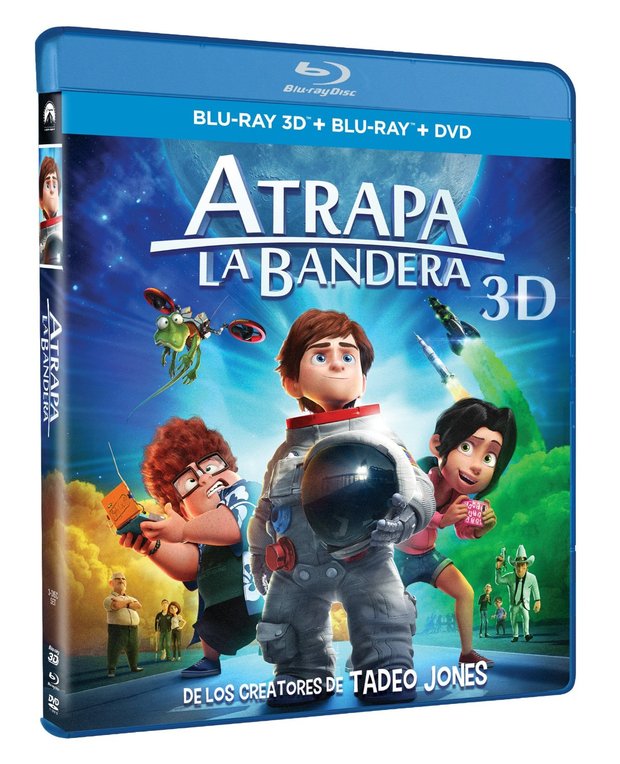 Atrapa La Bandera (DVD + BD + BD 3D) [Blu-ray]