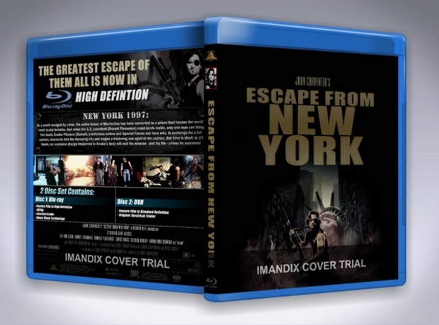 Escape From New York (Caratula No Oficial) -2-