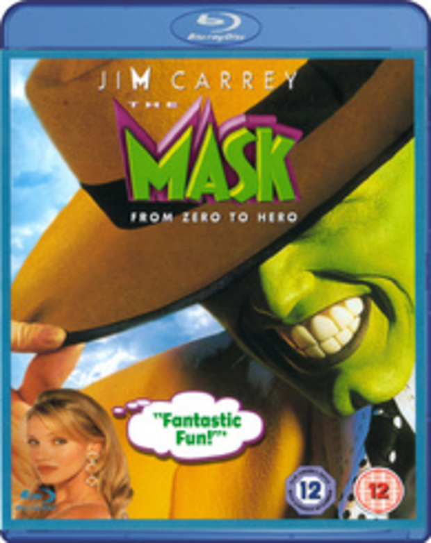 The Mask Blu-ray (Sobra Cameron en esta caratula,¿o no?)