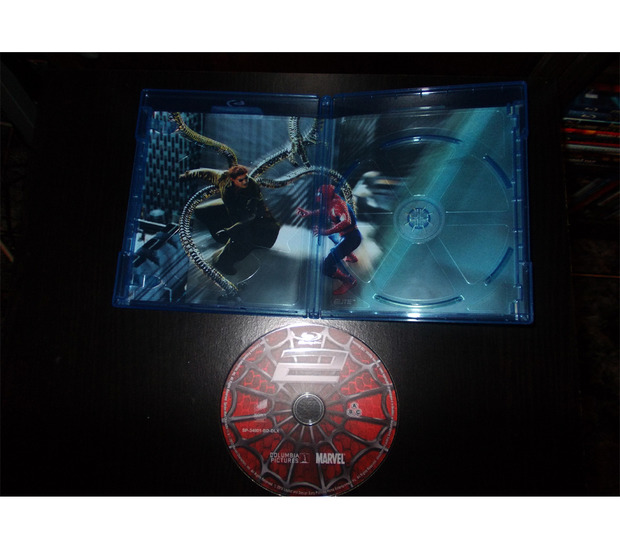 Spider-Man 2 -Interior Blu-ray-