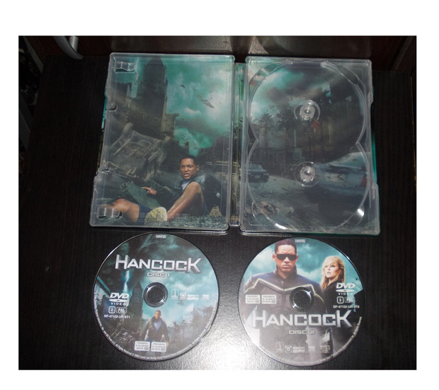 Hancock (Steelbook DVD) -Interior-