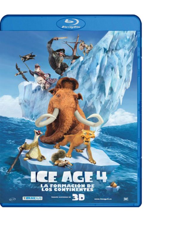  Ice Age 4: La formación de los continentes (Blu-Ray) - Lanzamiento en Blu-Ray el Miércoles 28 de noviembre de 2012