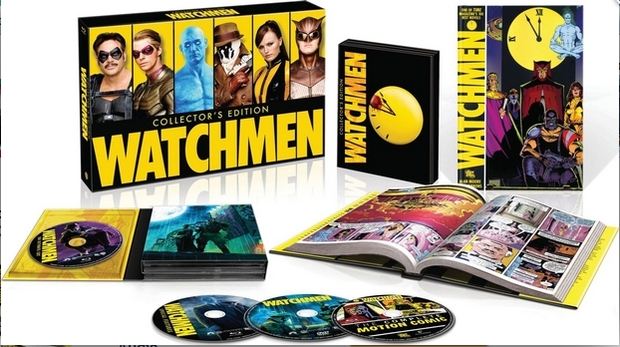 Watchmen Blu-ray		 Collector's Edition / The Ultimate Cut + Graphic Novel / Blu-ray + Digital Copy