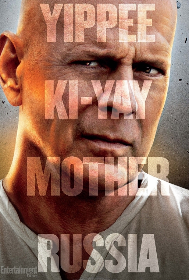 ‘A Good Day to Die Hard’, nuevo póster y tráiler. Yippee Ki-Yay Mother Russia