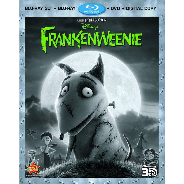 Frankenweenie (Four-Disc Combo: Blu-ray 3D/Blu-ray/DVD + Digital Copy) (2012)