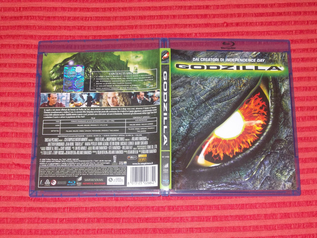 Godzilla (Italia) - Portada-lomo-contraportada