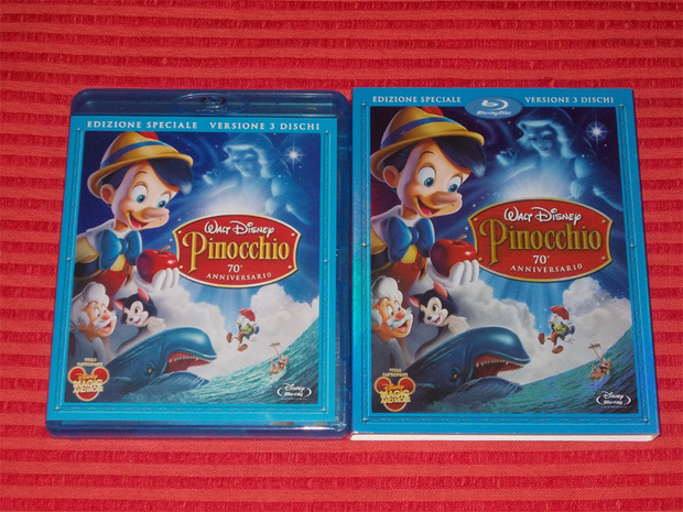 Pinocchio  70th Anniversary Platinum Edition (IT) - Portada