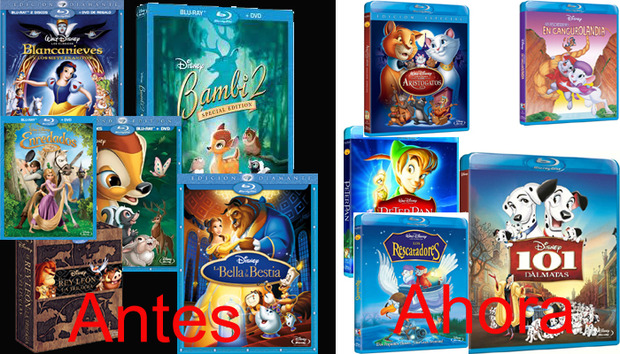 Nueva pagina en Facebook - Disney ya no es lo que era Ediciones Blu-ray
