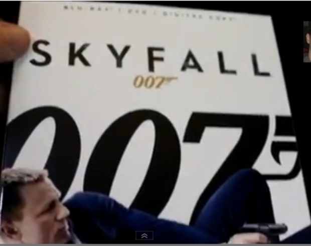 007 Skyfall Blu Ray Unboxing