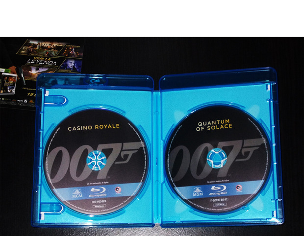 007 Bond - Pack Daniel Craig [Blu-ray] - Interior-discos