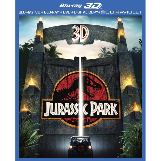 Jurassic Park 3D (3D Blu-ray + Blu-ray + DVD + Digital Copy + UltraViolet) (1993)