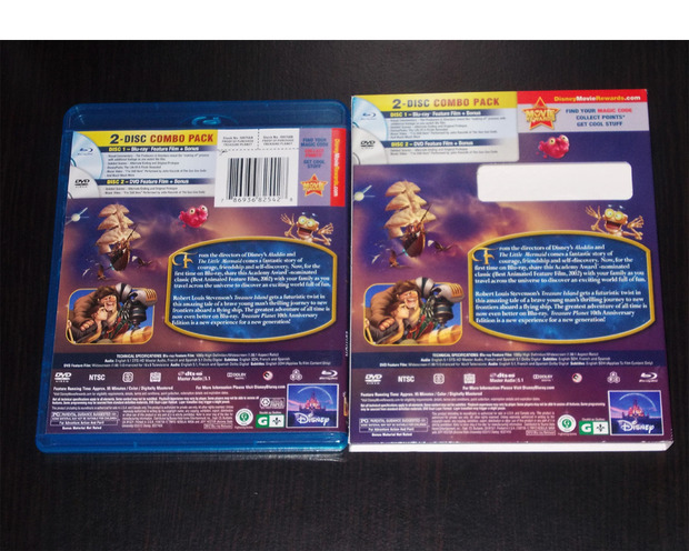 Treasure Planet (10th Anniversary Edition) [USA] -Contraportada-