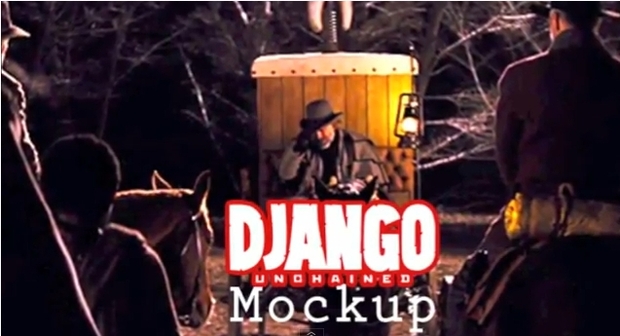 Django Unchained - Mockup