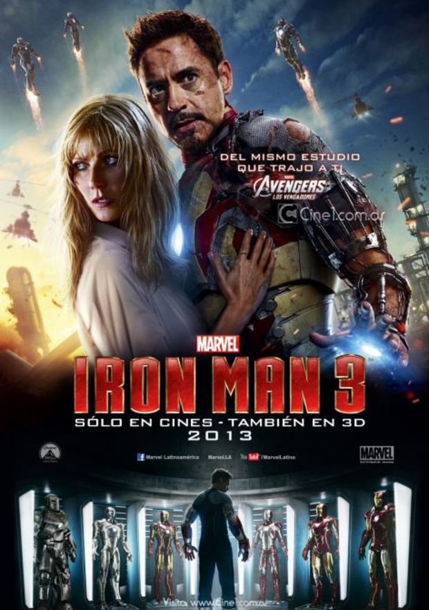 Iron Man 3 o-póster-o