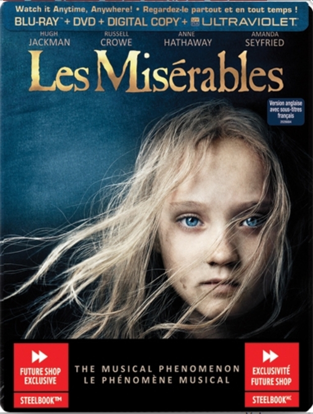  Les Misérables Blu-ray		 Future Shop Exclusive / SteelBook