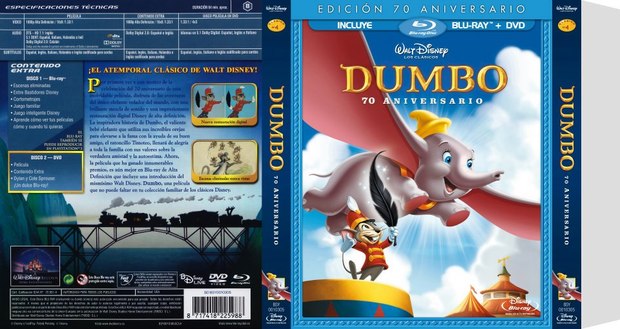 Slipcover para descargar - Dumbo 70 Aniversario