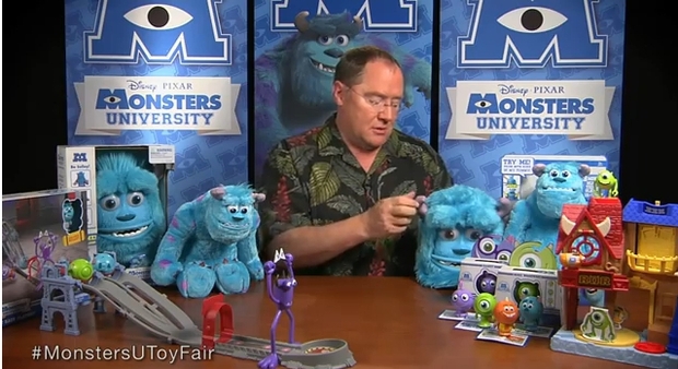 John Lasseter of Disney*Pixar Talks Monsters University Top Toys