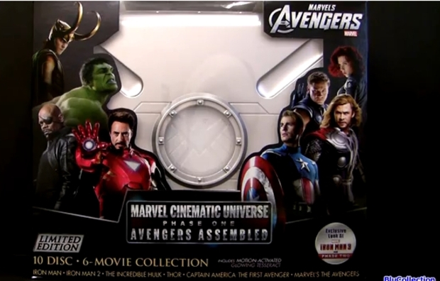 Marvel Briefcase The Avengers Assembled Cinematic Universe Phase One Bl