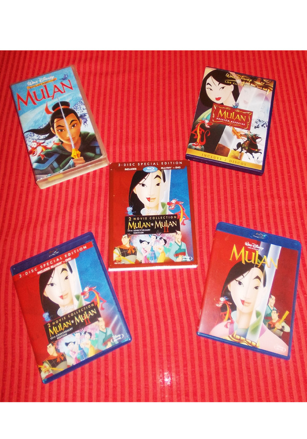 Mulan (DVD - VHS - Blu-ray)