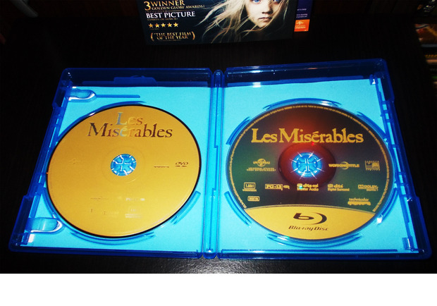 Les Misérables Blu-ray -USA- /Interior/discos/