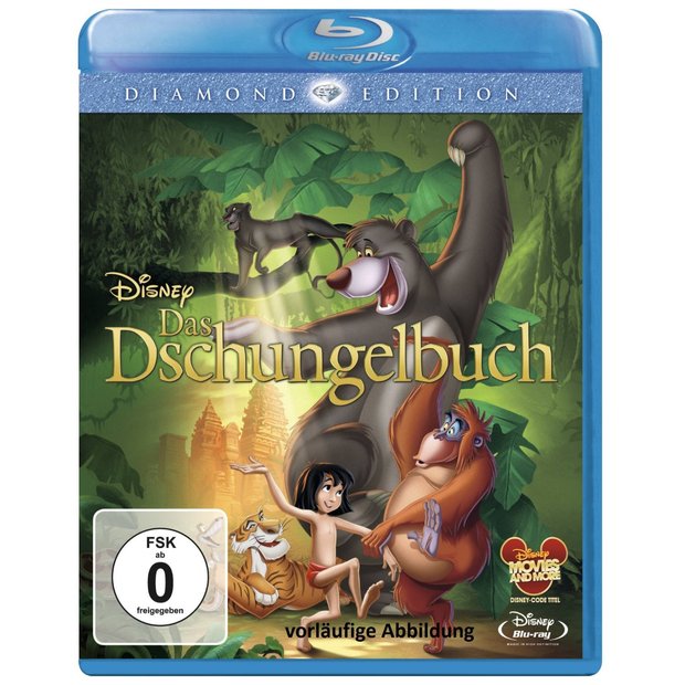 El libro de la selva - Diamond Edition [Blu-ray] Edición de Alemania