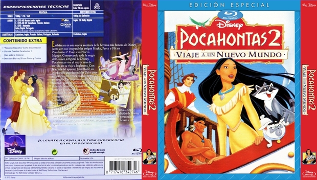 (Custom) Pocahontas 2 Viaje aun nuevo mundo-Slipcover- /1/
