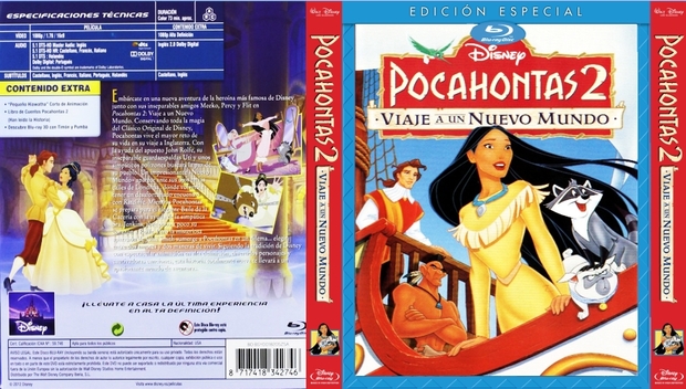 (Custom) Pocahontas 2 Viaje aun nuevo mundo-Slipcover- /2/