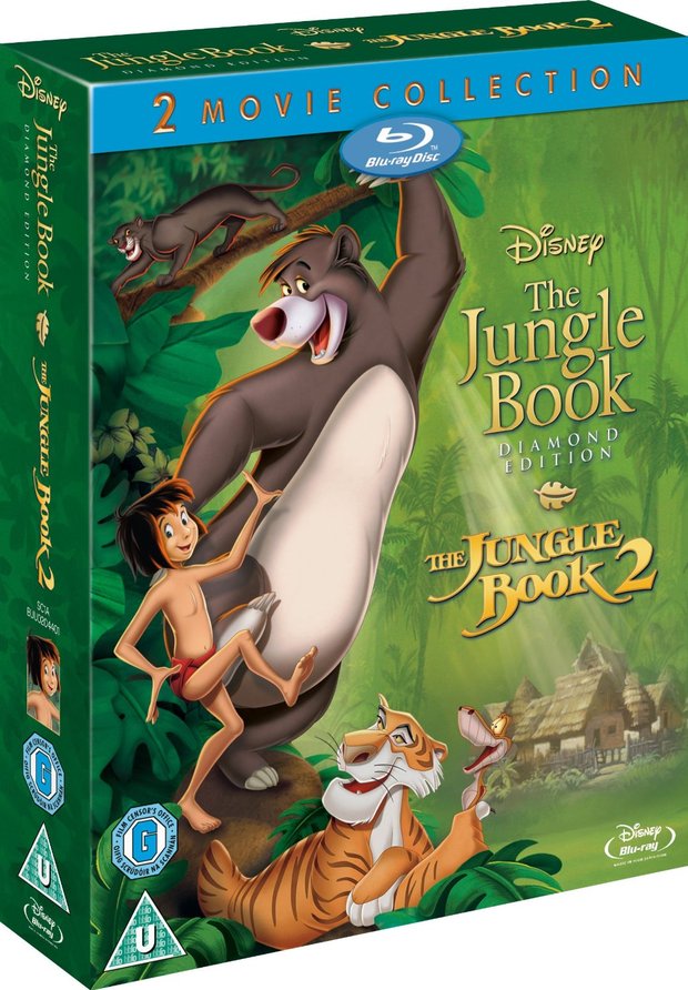 The Jungle Book 1 and 2 [Blu-ray]