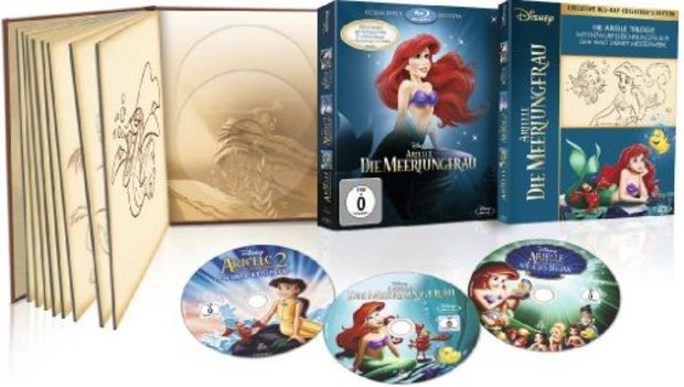 Arielle die Meerjungfrau - Trilogie [Blu-ray] [Limited Collector's Edition]