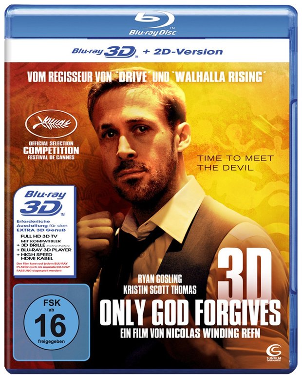 Only God Forgives [3D Blu-ray + 2D Version] - Alemana -