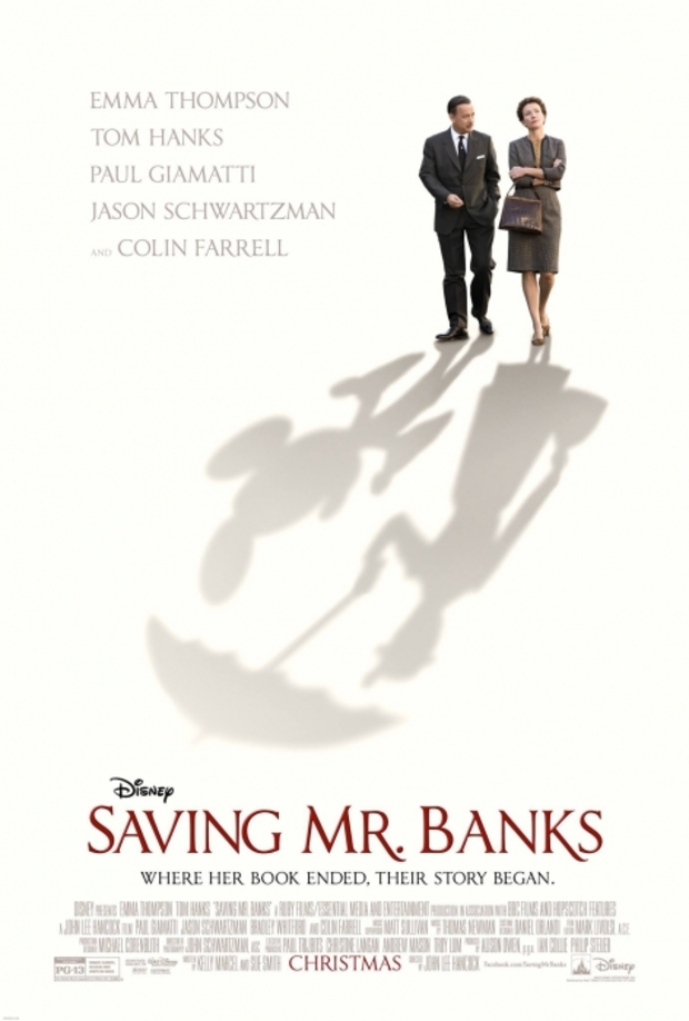 Primer póster de Saving Mr. Banks