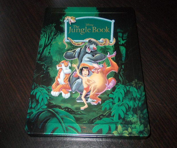 The Jungle Book - Zavvi Exclusive Limited Edition Steelbook Blu-ray -UK- / Portada