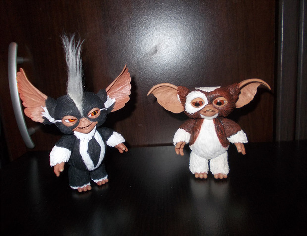 Figuras Gremlins - Mohawk y Gizmo