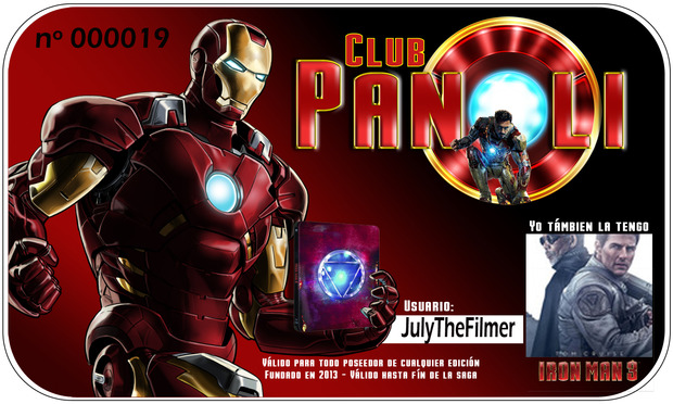 Para: JulyTheFilmer carnet Club Panoli (nº000019)