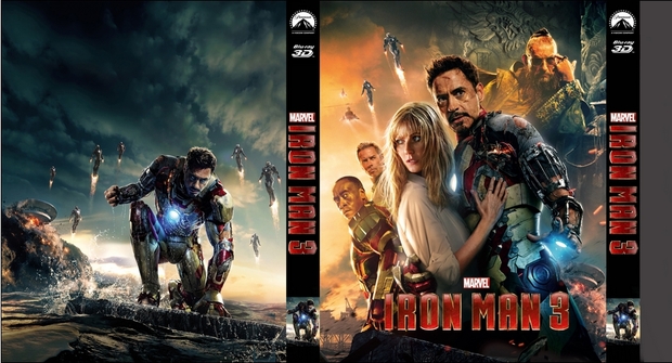 Custom slipcover Iron Man 3  -Edición 3D- (CharlotteTokyo) -1-