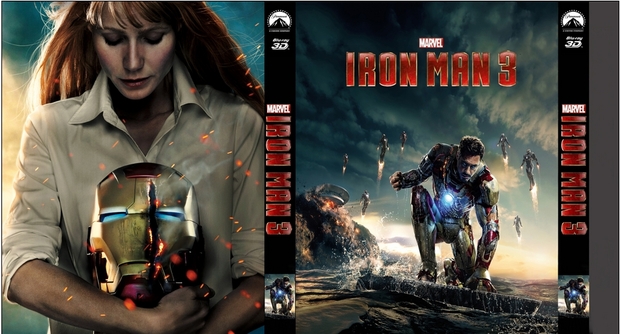 Custom slipcover Iron Man 3 -Edición 3D- (CharlotteTokyo) -4-
