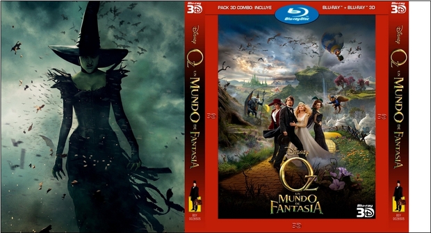 Slipcover: Oz, Un Mundo de Fantasía 3D (CharlotteTokyo)