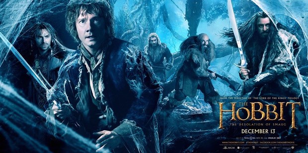 ///El Hobbit: La Desolación de Smaug/// póster