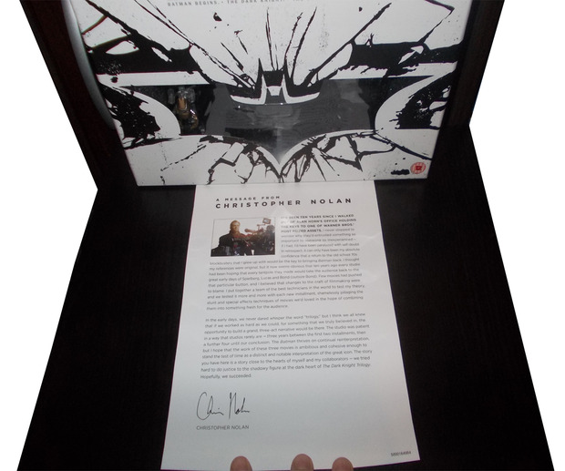 The Dark Knight Trilogy - Ultimate Collector's Edition (UK) -  Carta