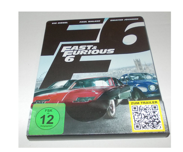 Fast & Furious 6  SteelBook (Alemania) - Portada