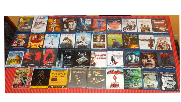 Todas las compras Blu-ray/DVD -Mayo 2014-