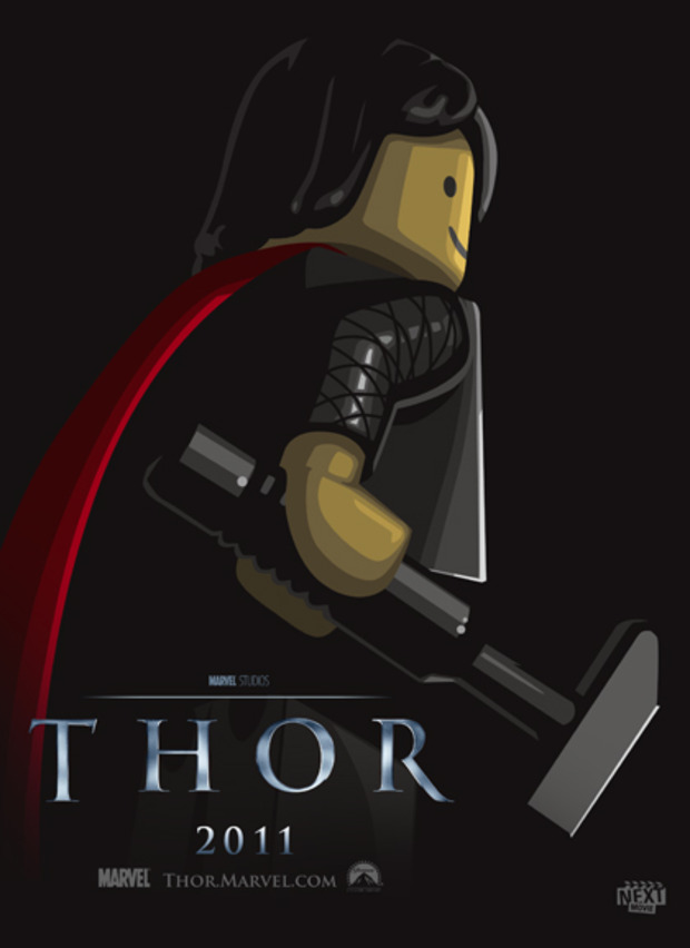 LEGO poster (Thor)
