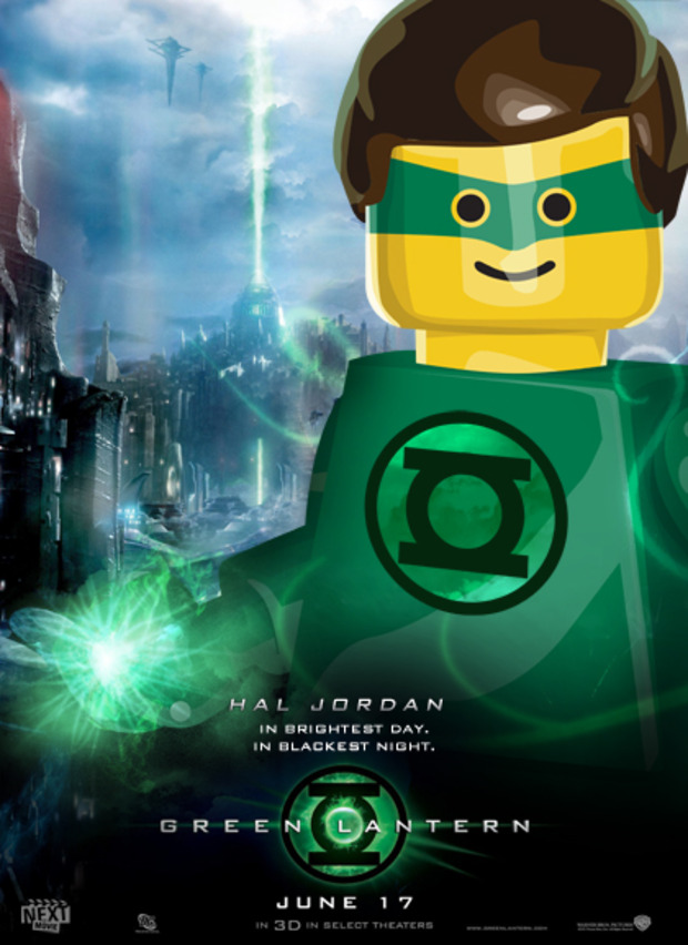 LEGO poster (Green Lantern)