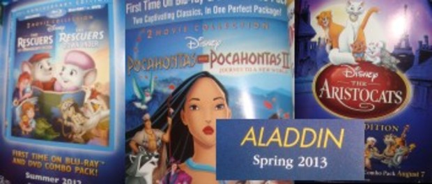 Los Rescatadores...Pocahontas...Aristogatos y Aladdin