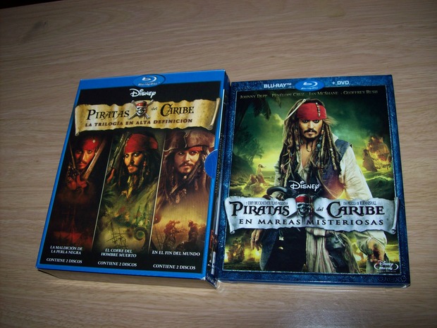 Saga Piratas del Caribe (Blu-ray)